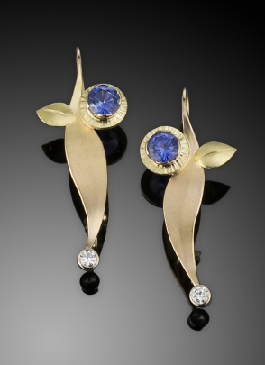 Custom Sapphire Earrings